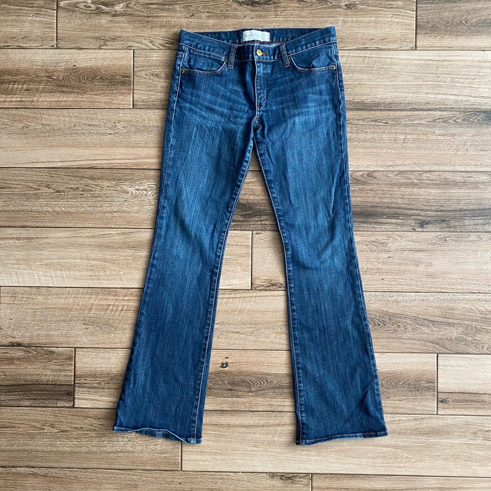 Vintage Y2K Paper Denim & Cloth Rise Bootcut Dark Wash Jeans 8/29